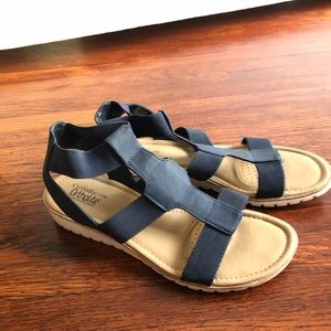 Ortholite  stretchy strapped sandals